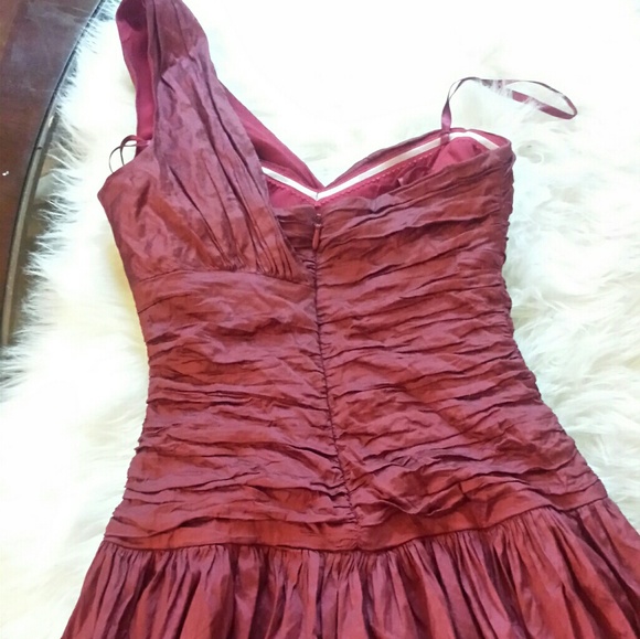 BCBGMAXAZRIA one shoulder dress NWT - Picture 5 of 6